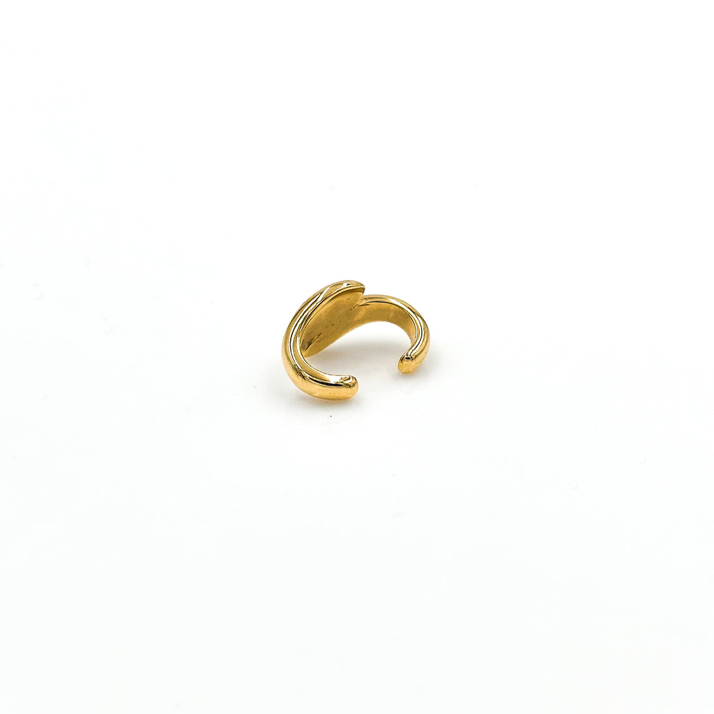 Claw Earcuff, Solid Gold