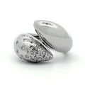 Claw Ring with Sprinkled Diamonds, Sterling Silver