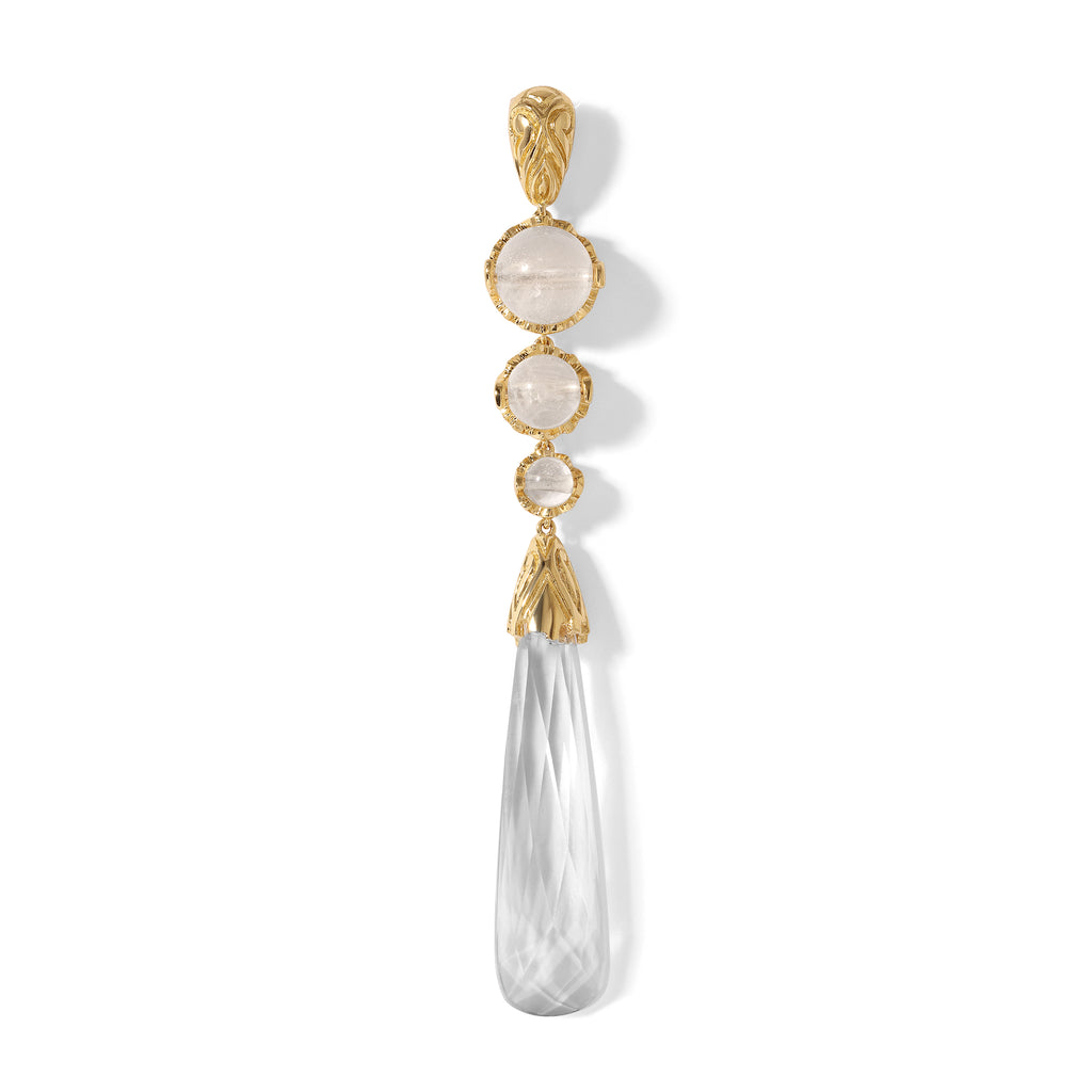 Quartz Dew Drop Pendant