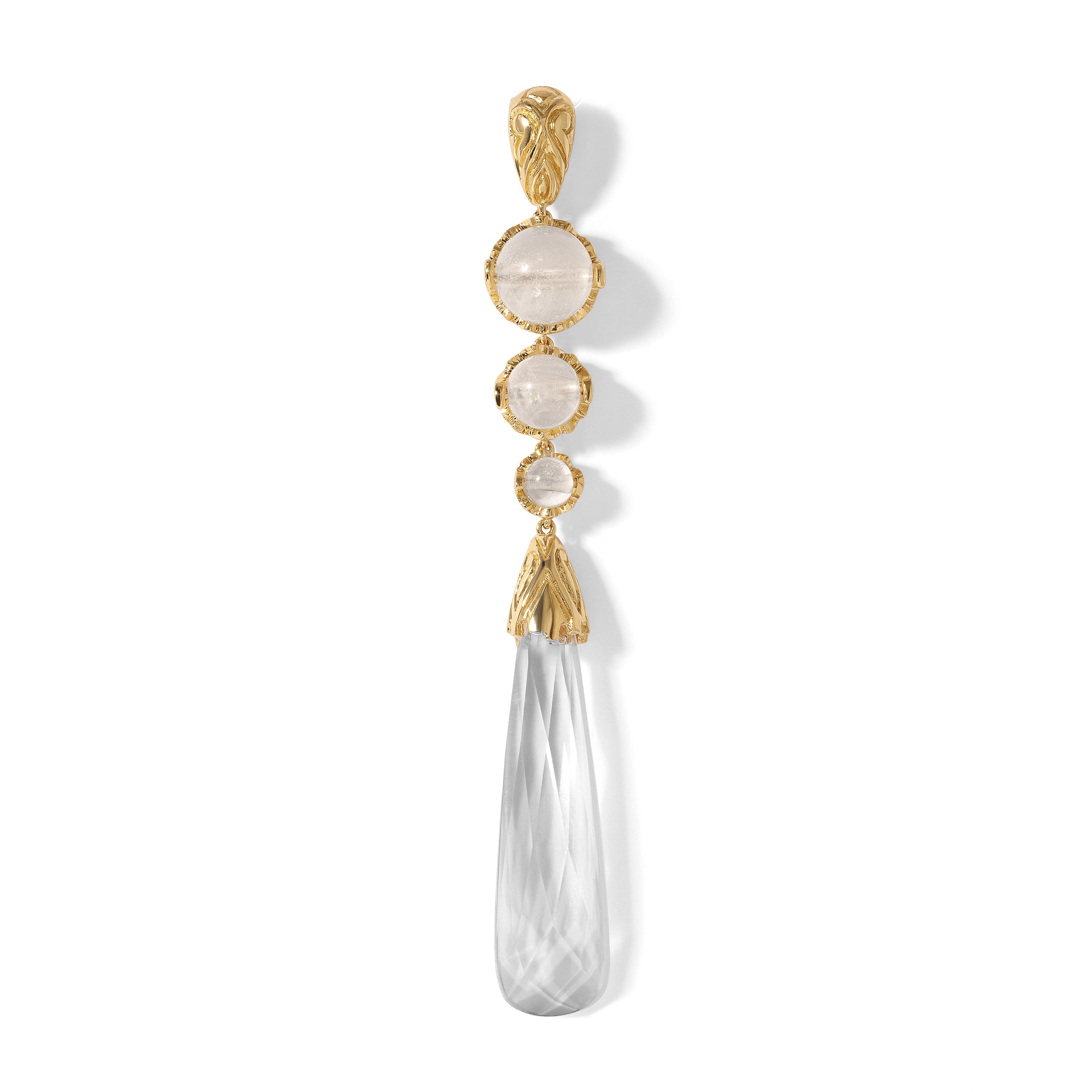Quartz Dew Drop Pendant