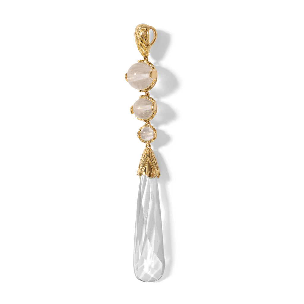 Quartz Dew Drop Pendant