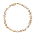 Quartz Dew Drop Tennis Necklace, Sterling Silver