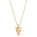 Lioness Charm Necklace, Sterling Silver